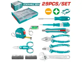 Total 29 Pcs Household Tools Set