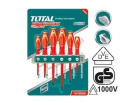 Total 6 Pcs Insulated Screwdriver Set