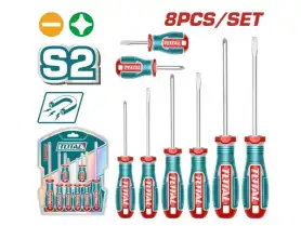 Total 8 Pcs Screwdriver Set