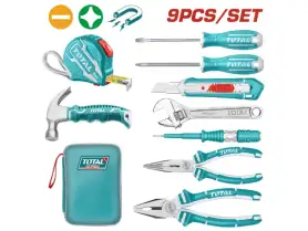 Total 9 pcs hand tools set