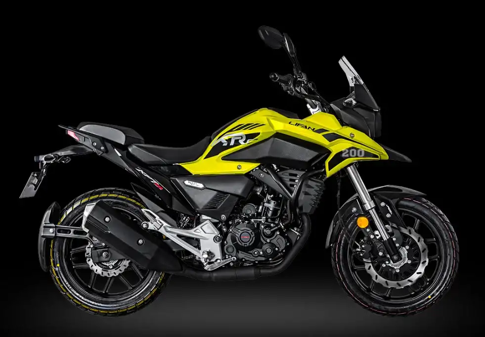 Fluorescent Yellow With Matt Black