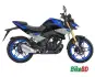 Honda CB Hornet 125 Pearl Siren Blue with Athletic Blue Metallic