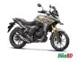 Honda CB200X Matte Selene Silver Metallic
