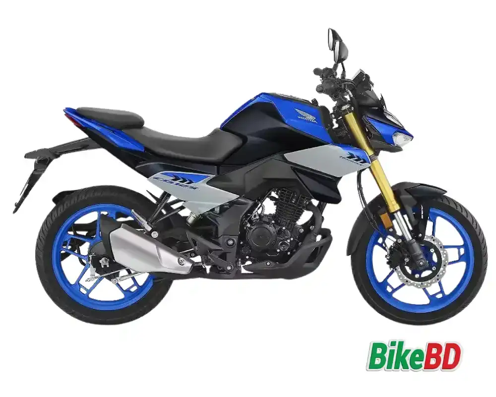 Honda CB Hornet 125 Pearl Siren Blue with Athletic Blue Metallic