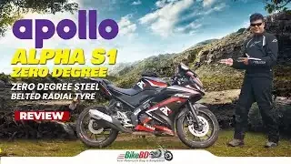 Apollo Alpha S1 Tyre Review | Zero Degree Steel Belted Radial Tyre in Bangladesh| BikeBD