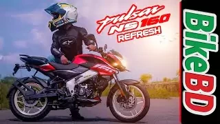 Bajaj Pulsar NS160 Refresh First Impression Review By Team BikeBD