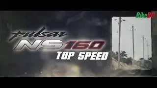 Bajaj Pulsar NS160 Top Speed Test By Team BikeBD