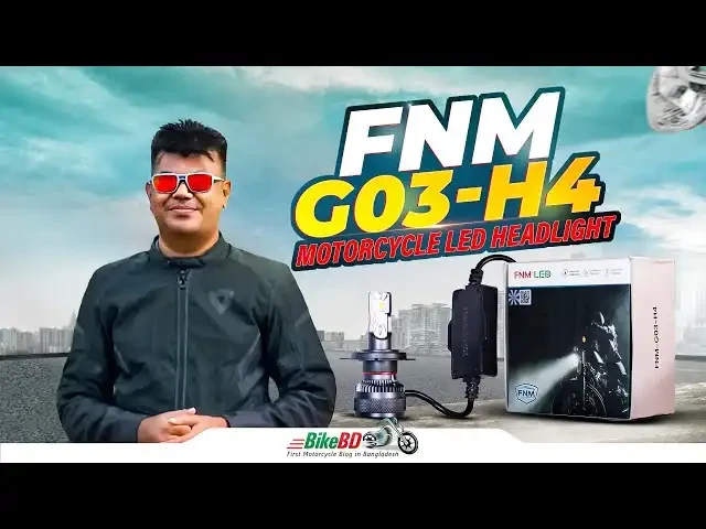 FNM G03-H4 Motorcycle LED Headlight Review | Ultimate Performance Test !