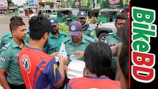 Iftar Program With Traffic Police By Sylhet Biking Community