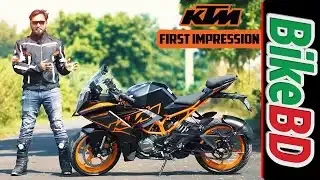 KTM RC 125 2022 First Impression Review - Team BikeBD