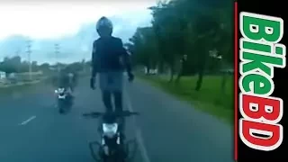 Longest Christ Motorcycle Stunt in Bangladesh