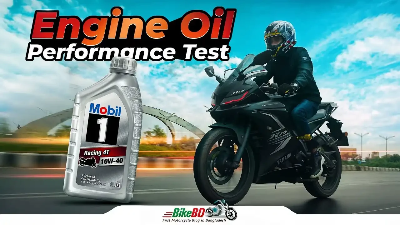 Mobil 1 Racing 4T Engine Oil Performance Test || A Real Biker's User Review