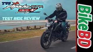 TVS Apache RTR X-Connect With ABS Full Test Ride Review By - Team BikeBD