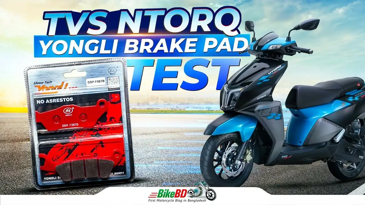 TVS Ntorq Brake Pad TEST! Does Yongli Have BEST Braking Bite?