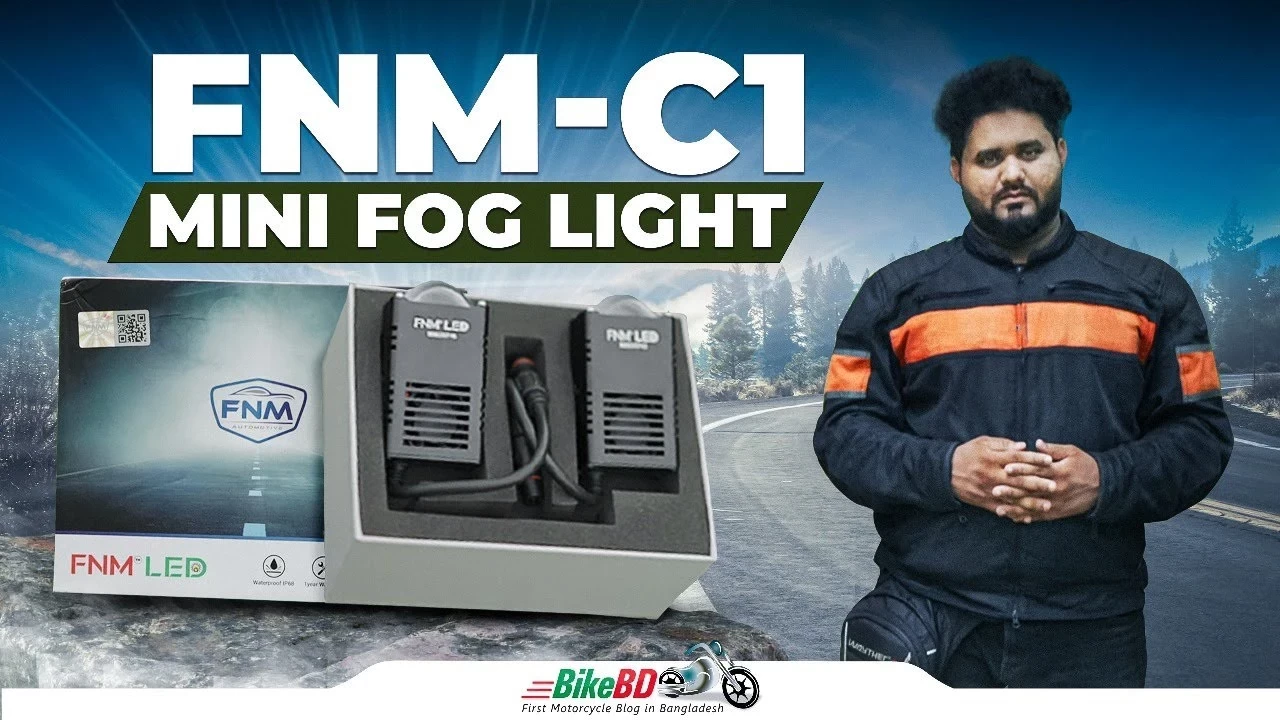 Ultimate Night Riding Solution: FNM C1 V3 Mini Fog Light Review || BikeBD