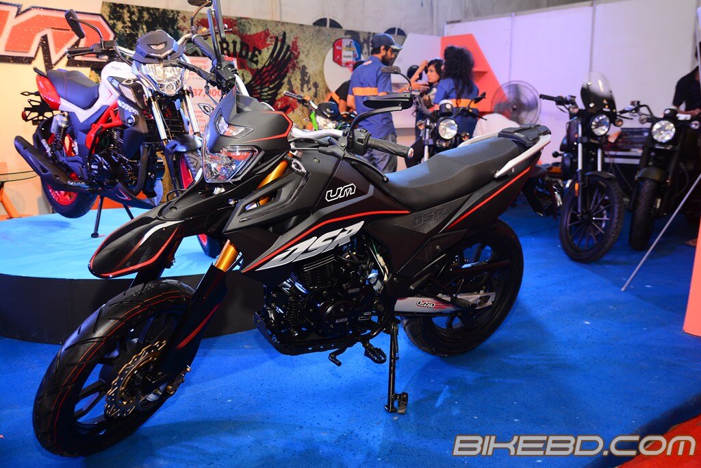 hero dhaka motorbike show um runner stall
